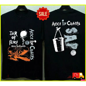 Jar Of Flies Alice In Chains Black T-shirt Two-sides